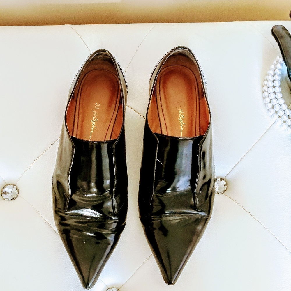🍎Philip Lim 3.1 Nacy oxford pointed dress flats sz37 - Picture 3 of 8